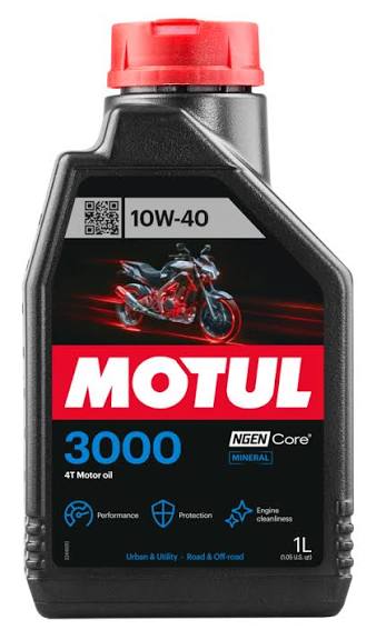 10W40 4T 3000 MOTUL YAĞI 1LT
